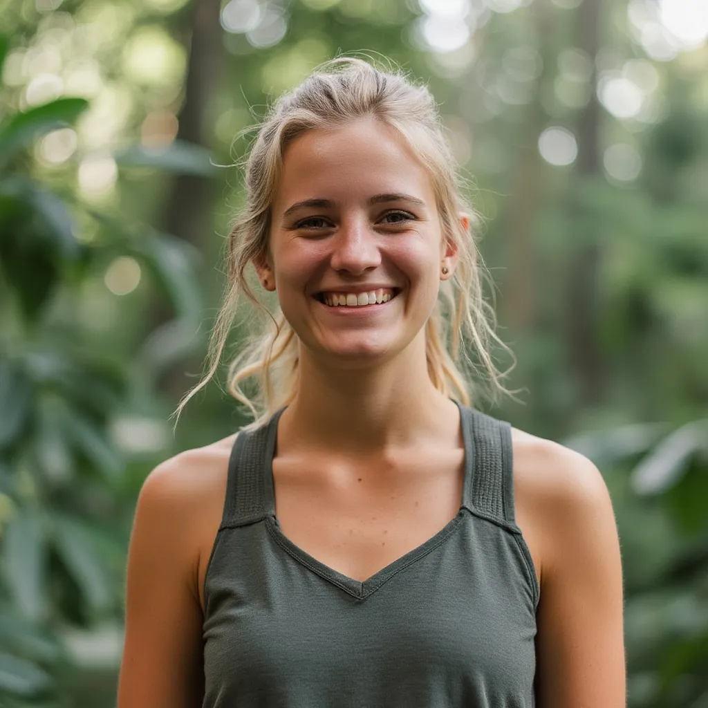 Estudiante Sarah de Alemania